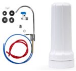 Aquapure Below Sink Water Filter System MP400PB-T10 – Includes an installation kit and one CB10 (MPSEE-10) Multipure (Triple Action) water filter inside